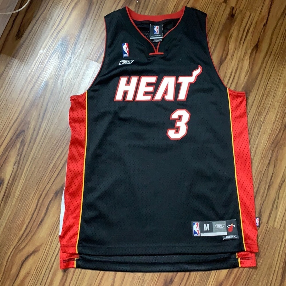 Vintage Reebok D-Wade Miami Jersey (MMM)